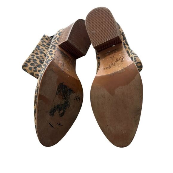 Seychelles Leopard Leather Ankle Boots - Picture 4 of 5